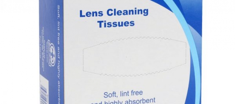 Product Highlight: LENS WIPER – DRY CLEANING TISSUES, SOFT, LINT FREE & ABSORBENT 300/BOX